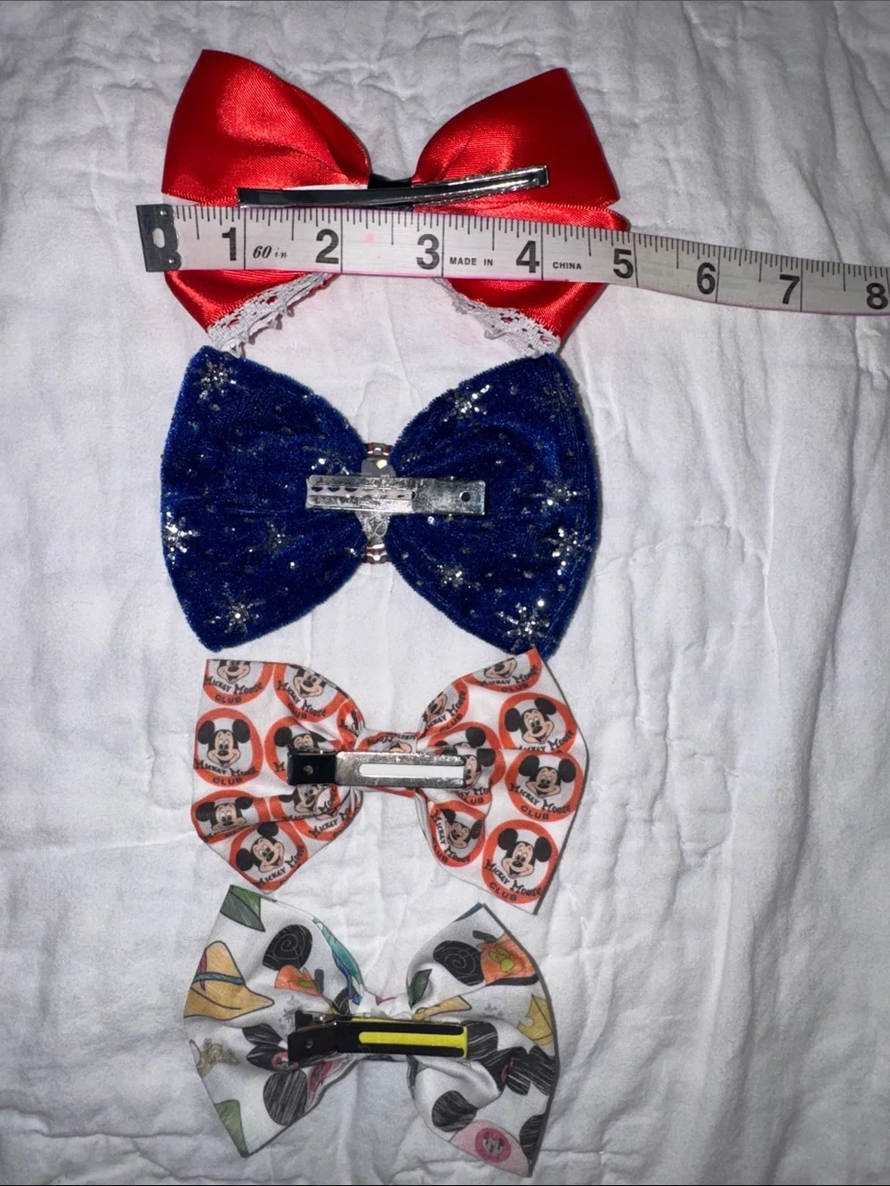 Disney hair bows